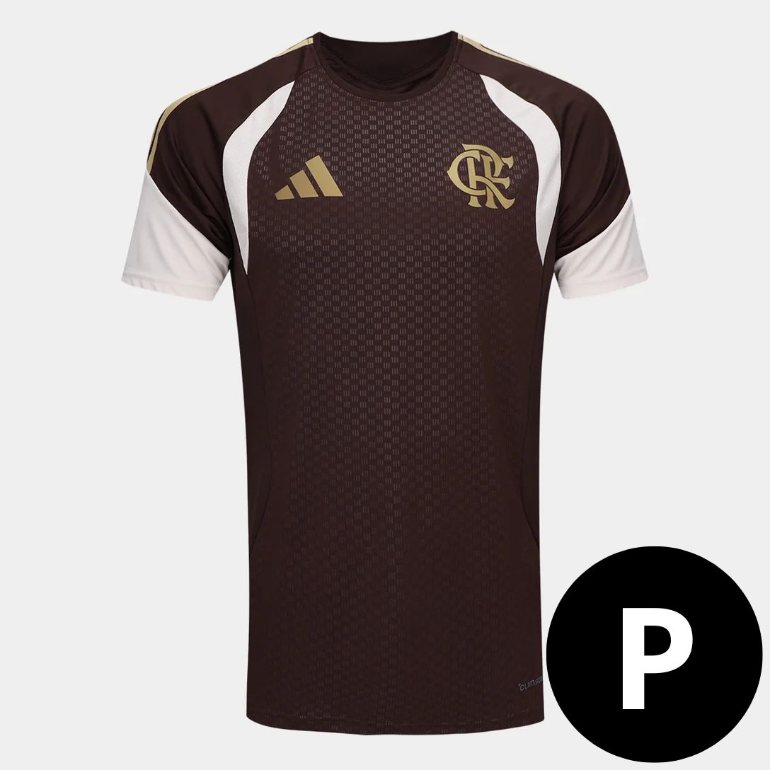 Camisa Flamengo Treino Marrom 26/27