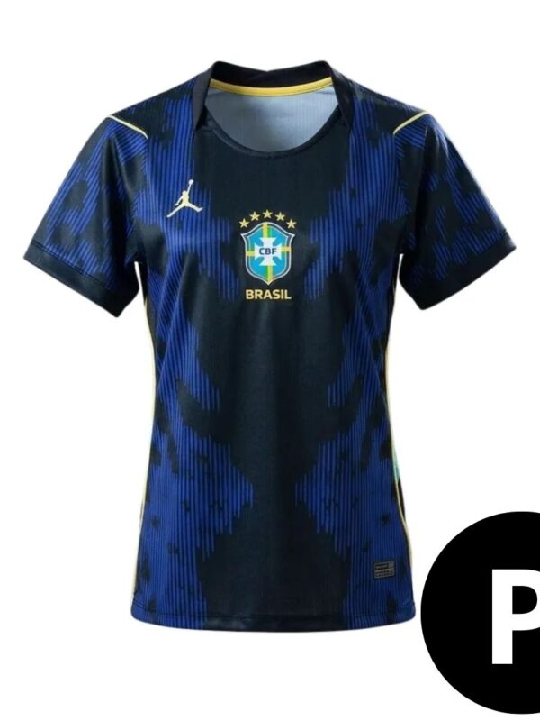 Camisa Seleção Brasil Feminina Azul II 26/27