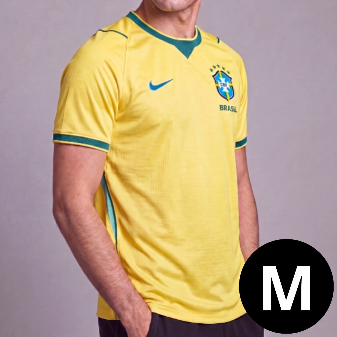 Camisa Torcedor Seleção Brasil Amarela I 26/27