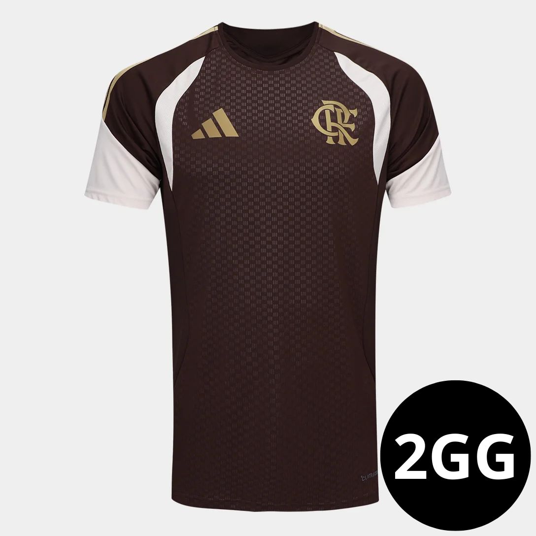 Camisa Flamengo Treino Marrom 26/27
