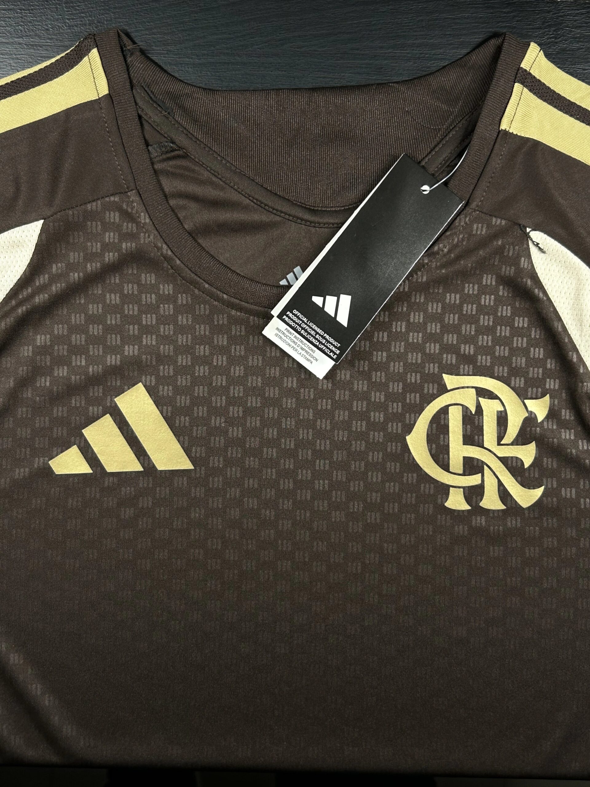 Camisa Flamengo Treino Marrom 26/27