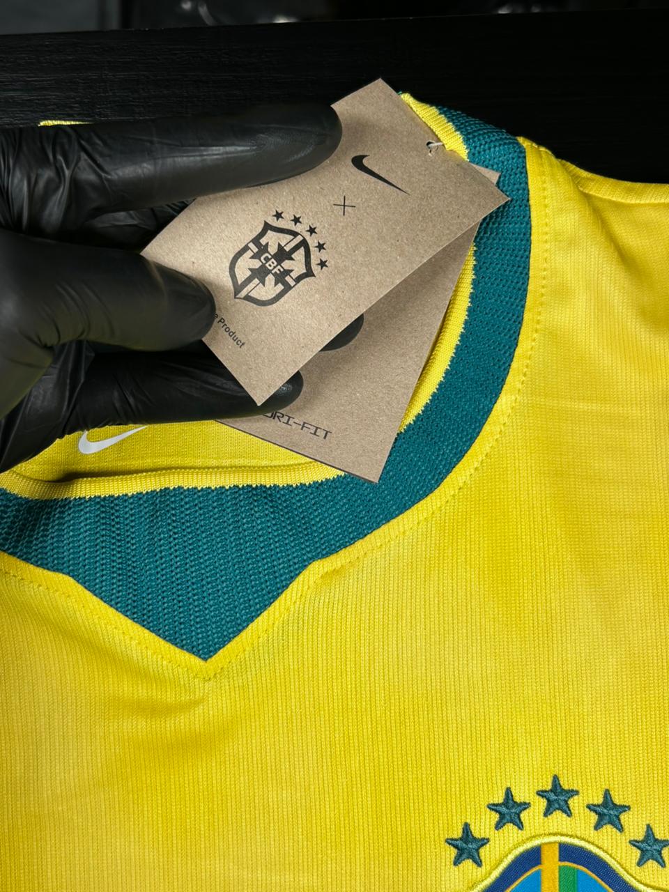 Camisa Feminina Seleção Brasil Amarela I 26/27