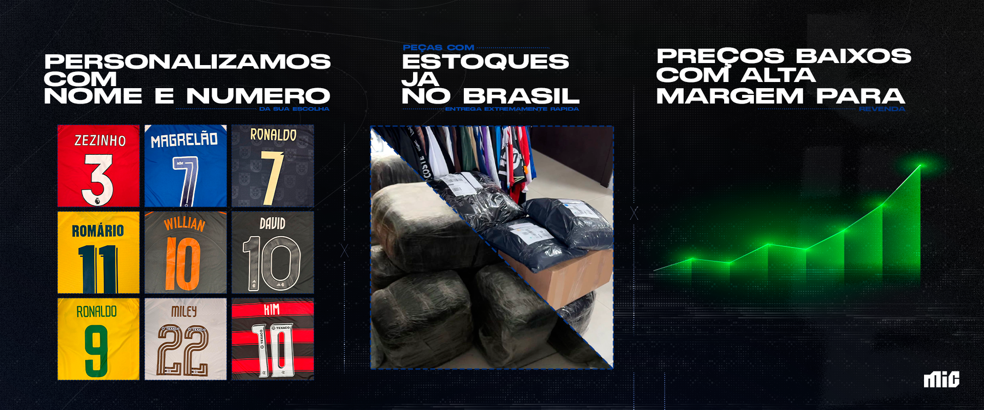 MIC Camisas de Time