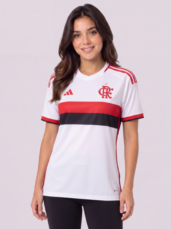 Camisa Feminina Flamengo Branca II 26/27