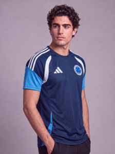 Camisa Cruzeiro Treino Azul Escuro/Marinho 26/27