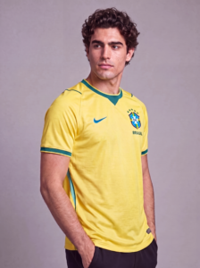 Camisa Torcedor Seleção Brasil Amarela I 26/27