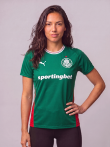 Camisa Feminina Palmeiras Verde I 26/27