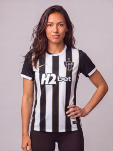 Camisa Feminina Atlético Mineiro Listrada I 26/27