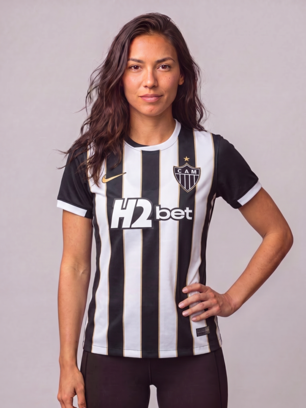 Camisa Feminina Atlético Mineiro Listrada I 26/27
