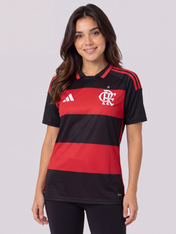 Camisa Feminina Flamengo Listrada I 26/27