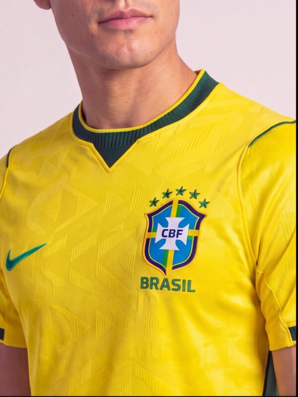 Camisa Jogador Seleção Brasil Amarela I 26/27 - Igual as fotos