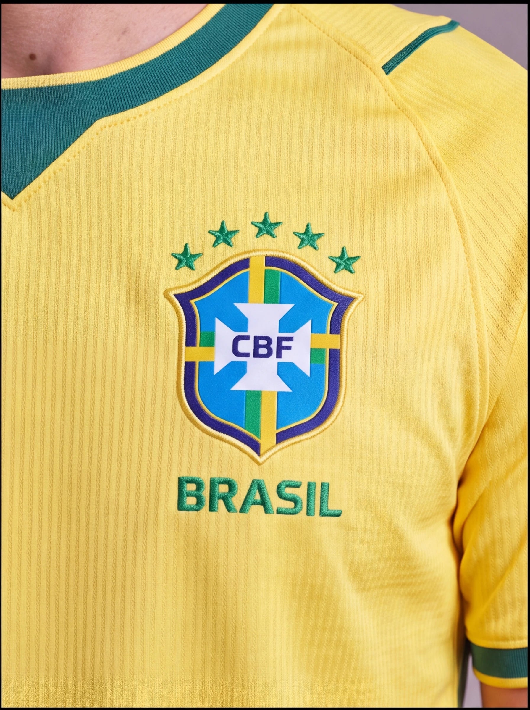 Camisa Torcedor Seleção Brasil Amarela I 26/27