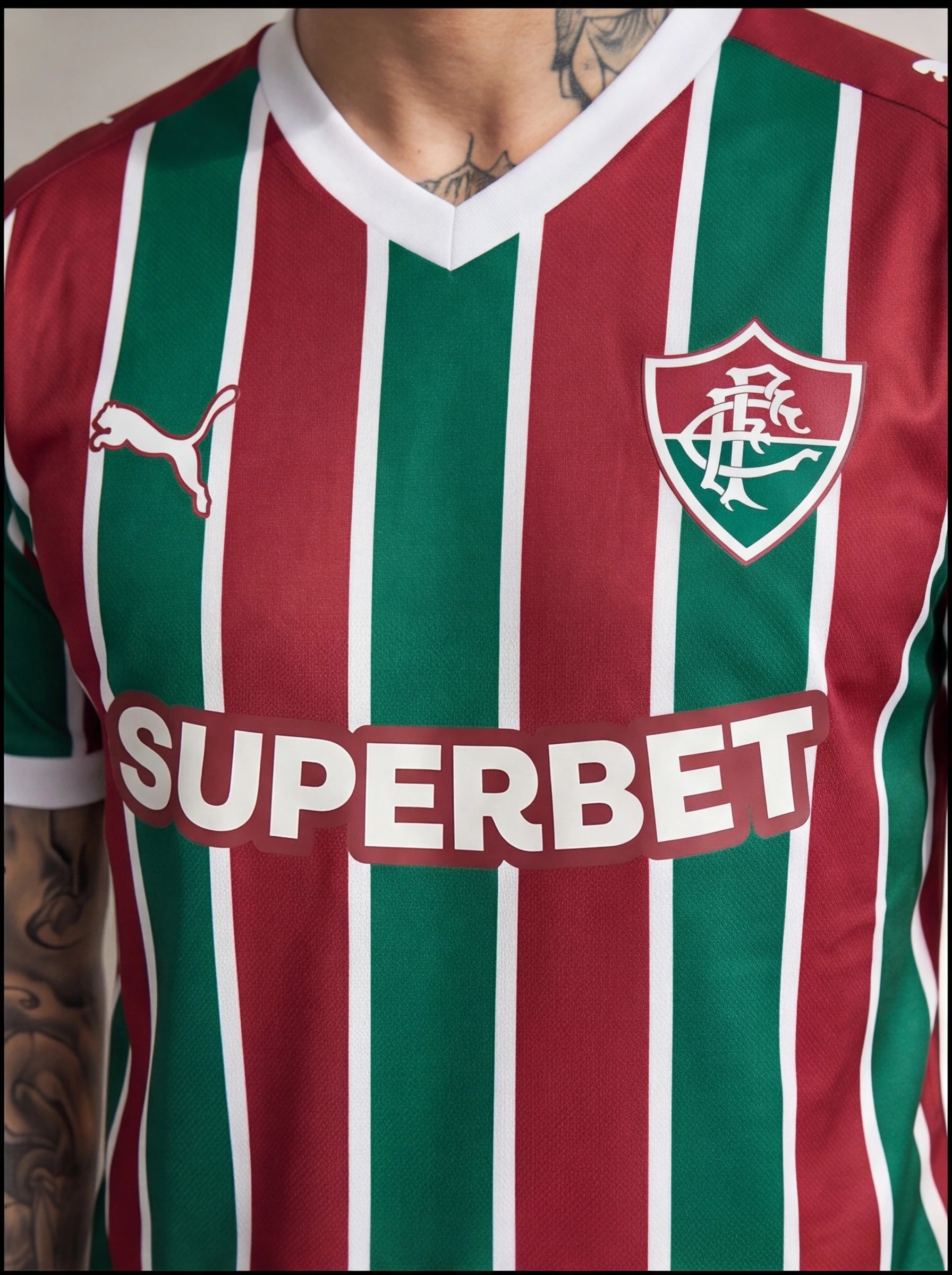 Camisa Fluminense Listrada I 26/27