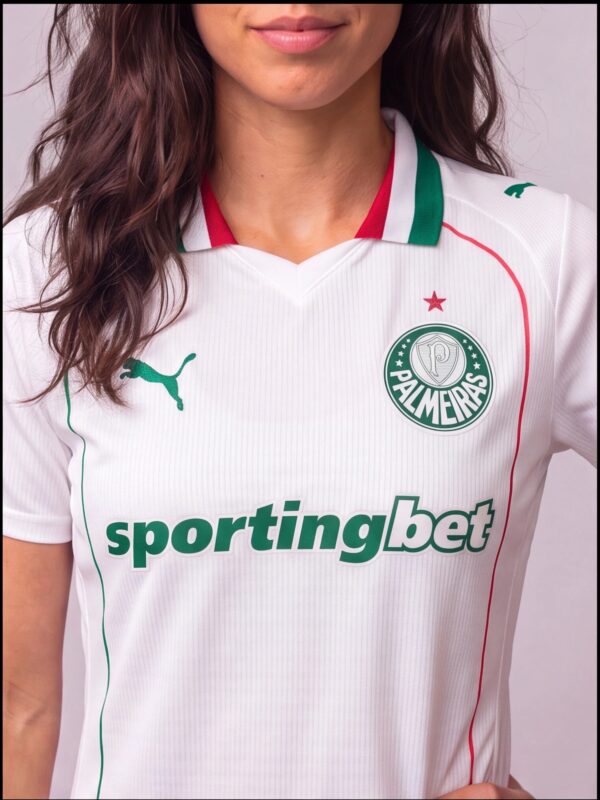 Camisa Feminina Palmeiras Branca II 26/27