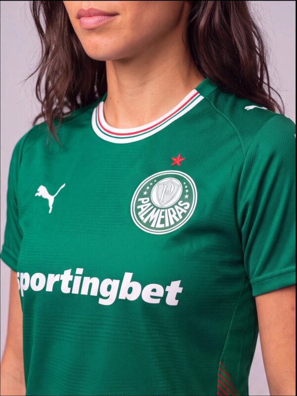 Camisa Feminina Palmeiras Verde I 26/27
