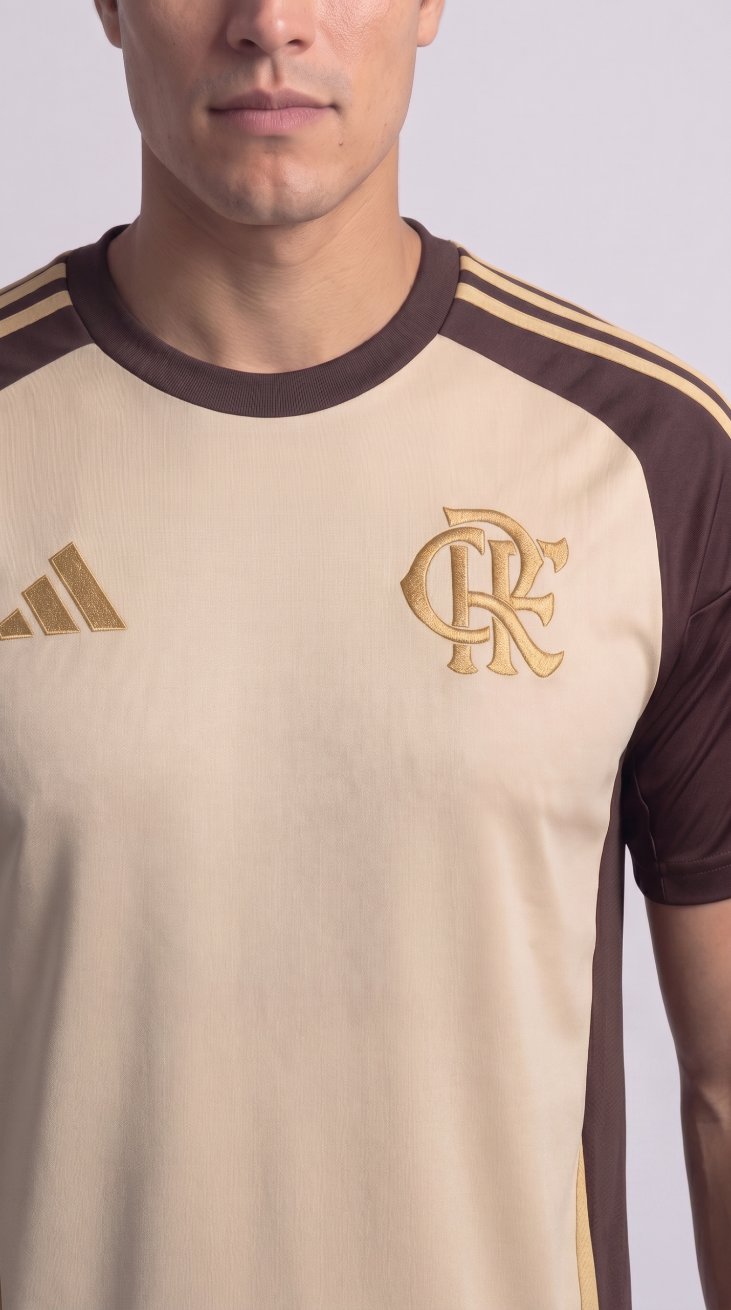 Camisa Flamengo Treino Bege 26/27