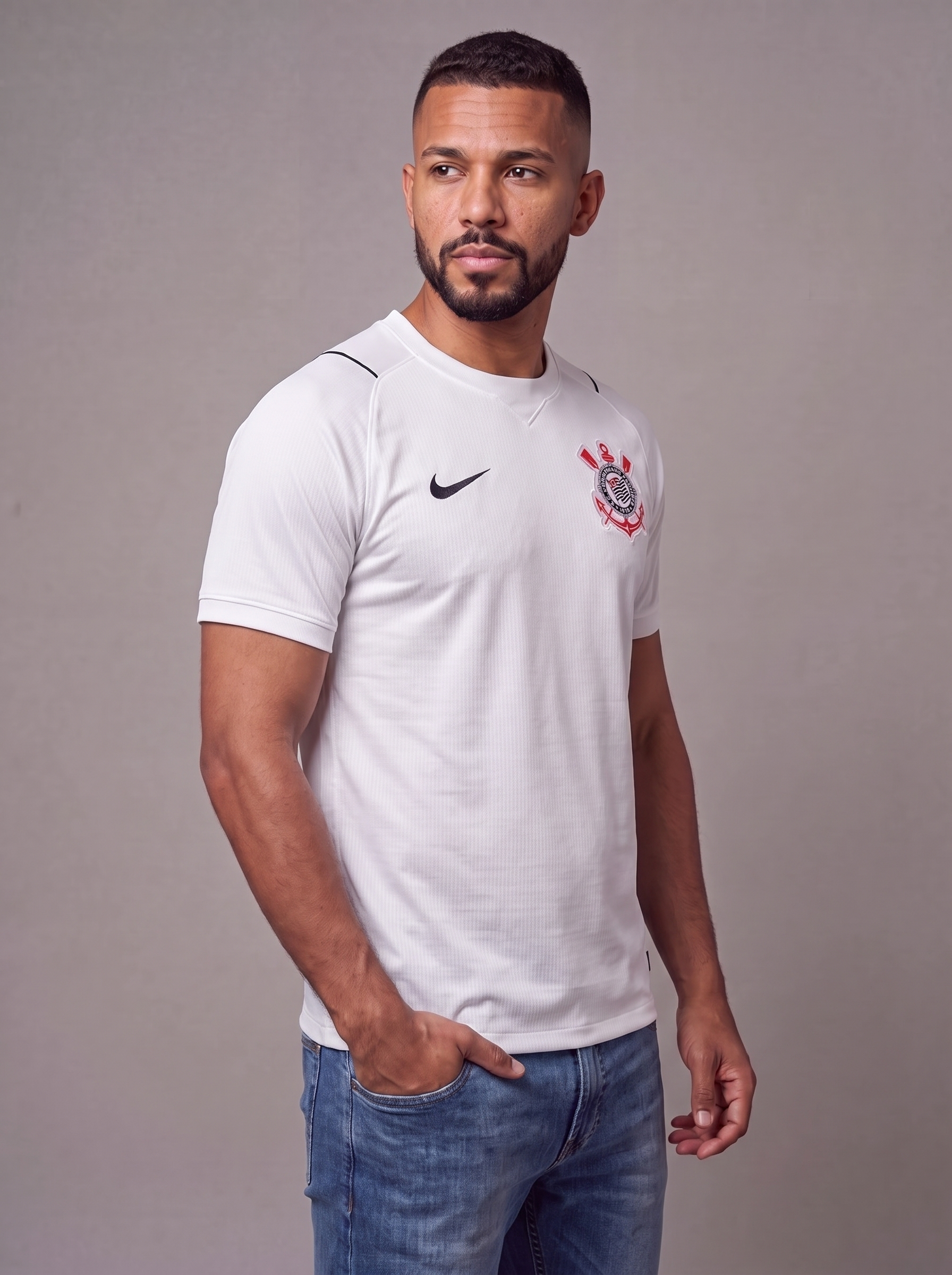 Camisa Corinthians Branca I 26/27
